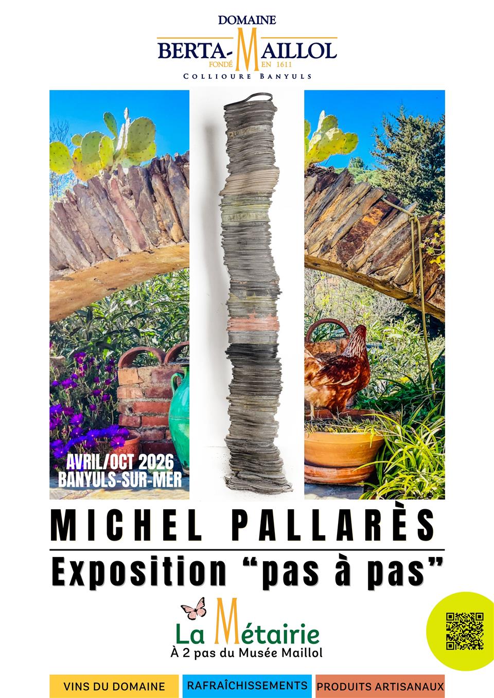 Exposition michel pallarès "pas à pas"