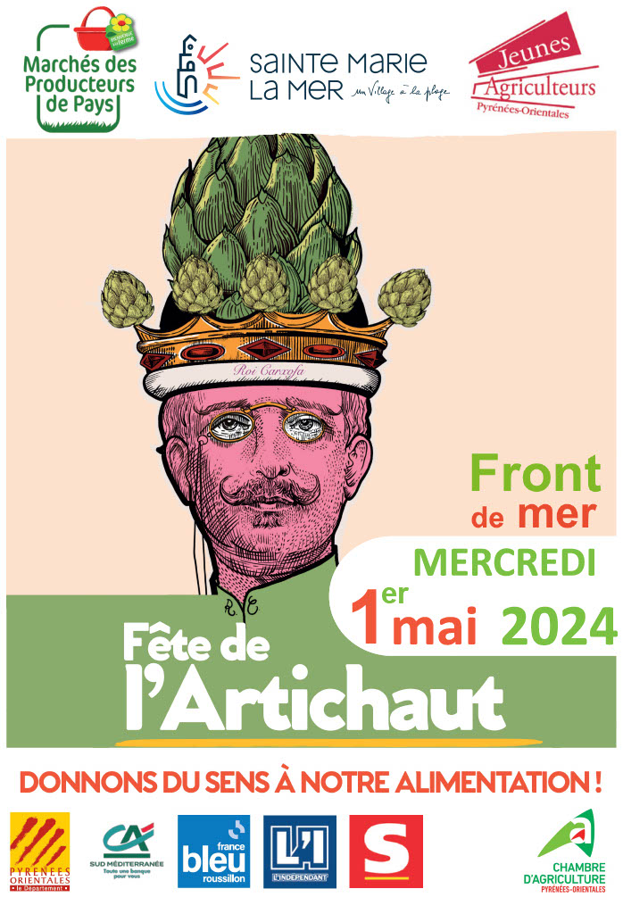 Affiche Fête de l'artichaut 2024[14047]