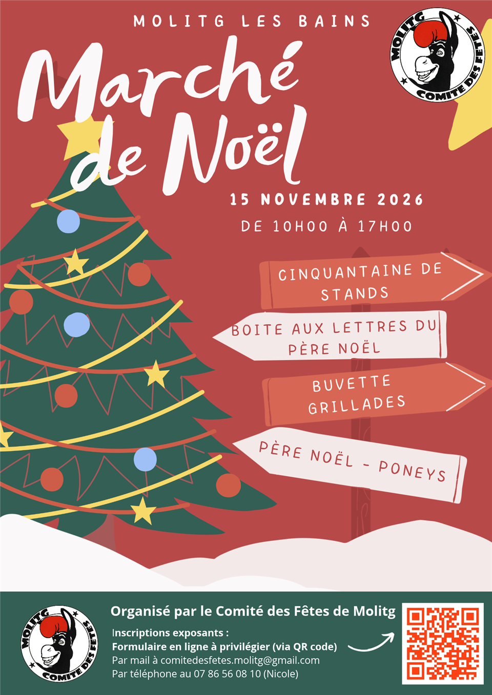 Marché de noël de Molitg-les-Bains