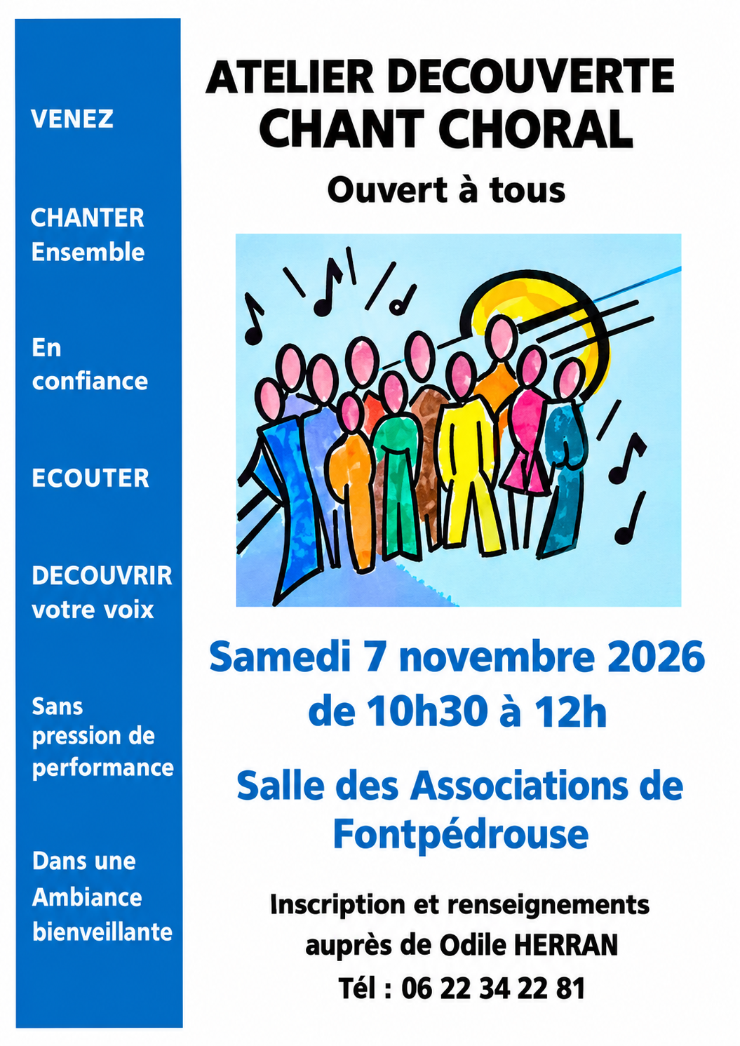 ATELIER DÉCOUVERTE CHANT CHORAL
