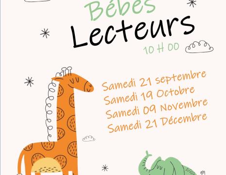 AUX RENDEZ-VOUS DES BÉBÉS LECTEURS ANIMÉS... Le 9 nov 2024