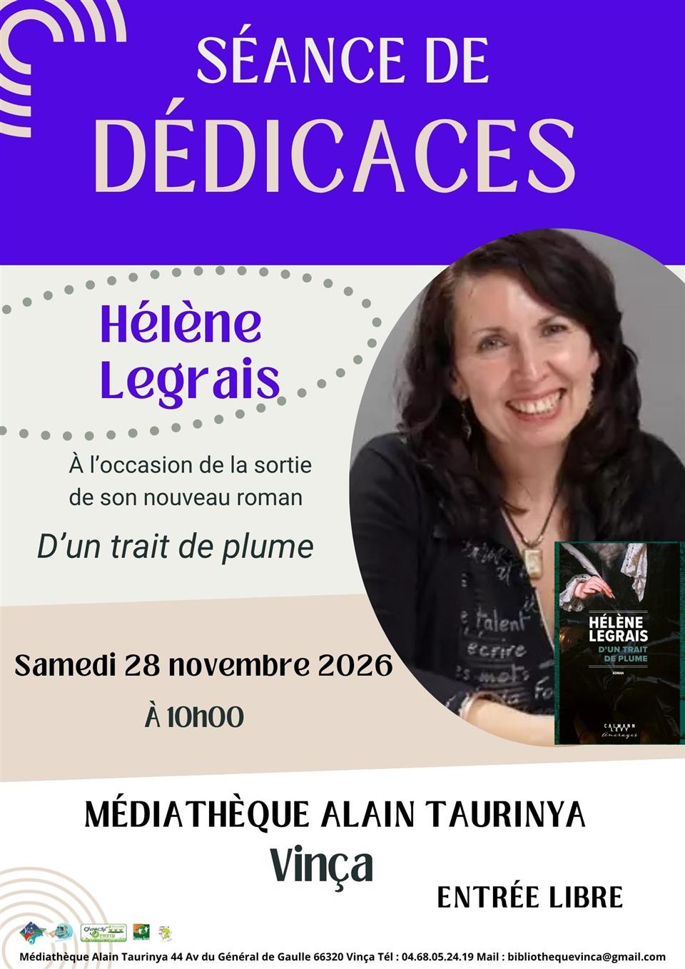 Séance de dédicaces