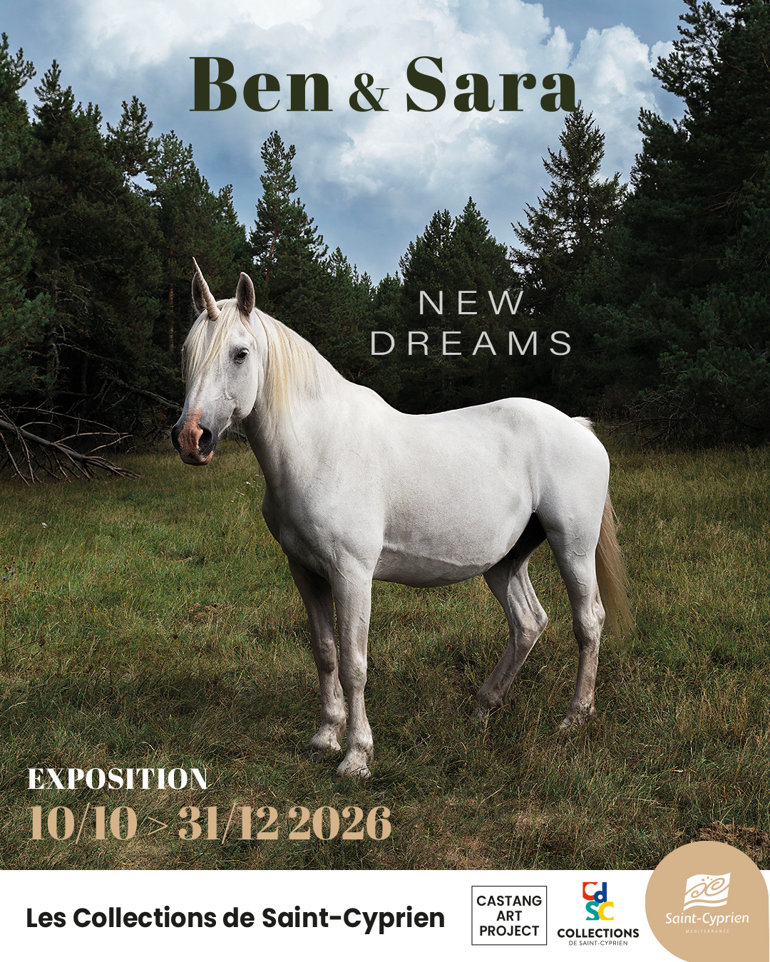 VERNISSAGE DE L&rsquo;EXPOSITION « NEW DREAMS » DE BEN & SARA