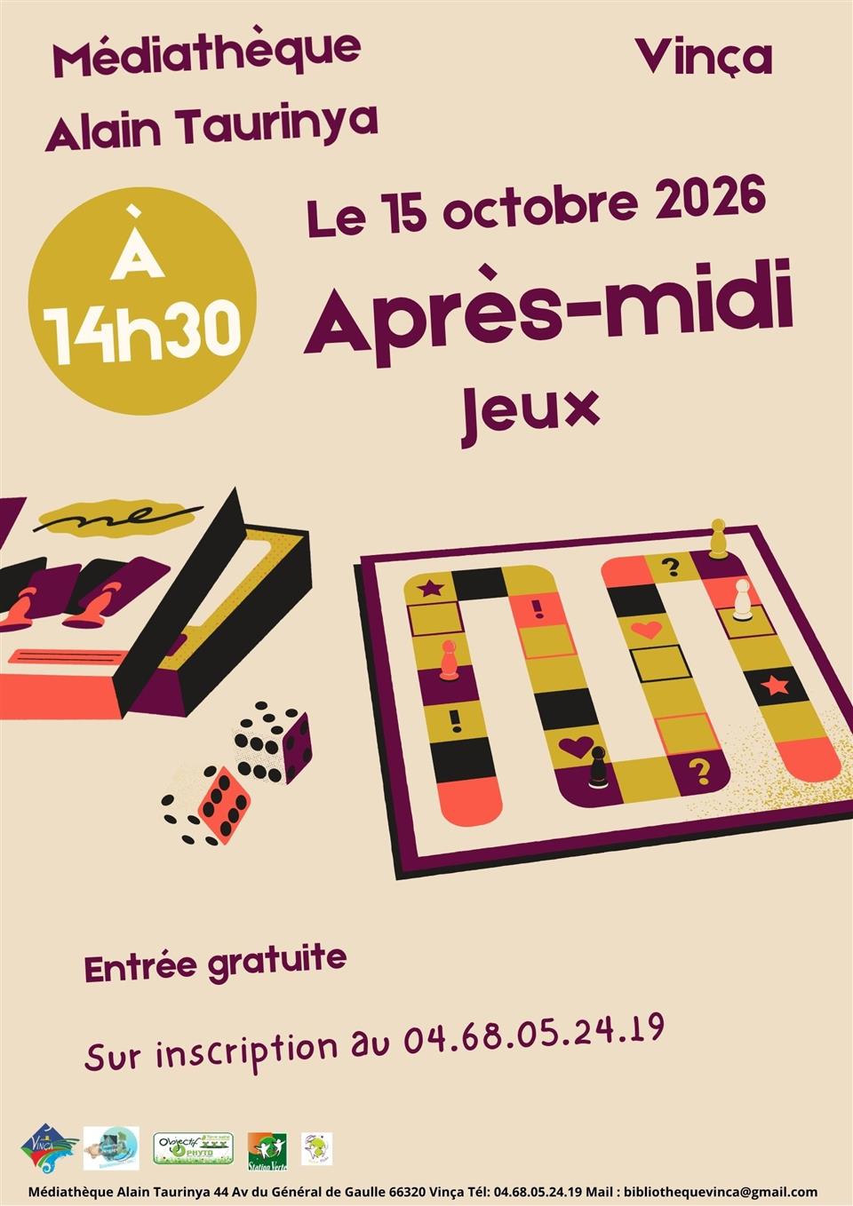 Après midi jeux de société