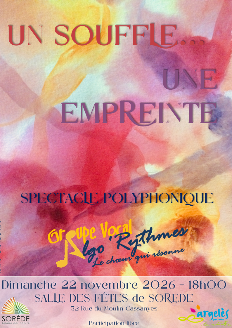 Spectacle polyphonique "un soffle, une empreinte"