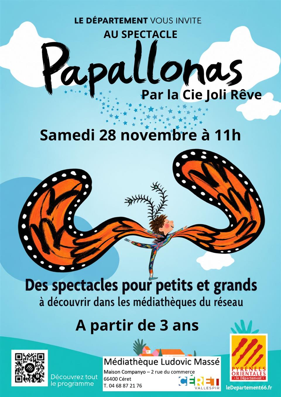 Spectacle « papallonas » par la cie joli rêve