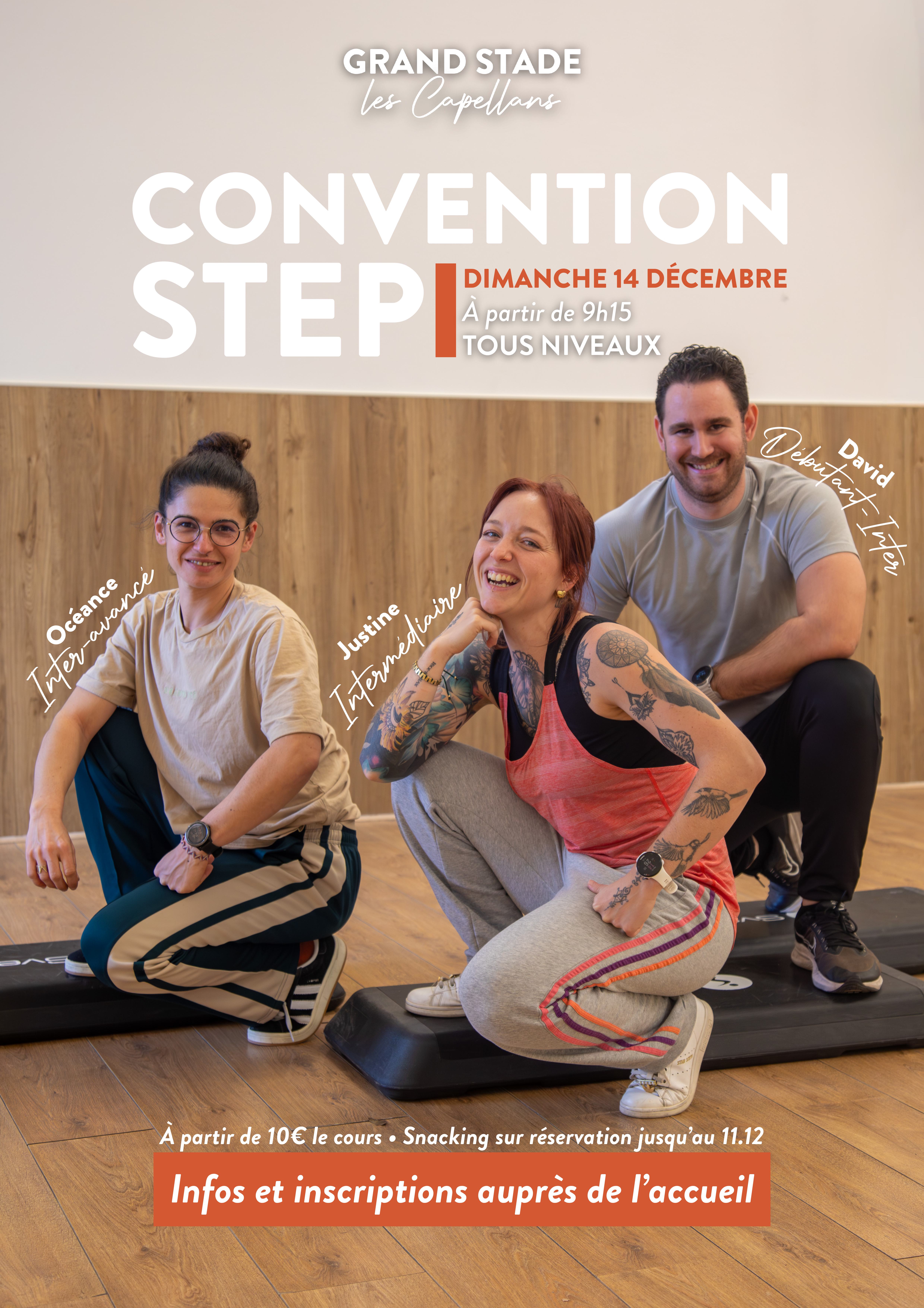 CONVENTION STEP GRAND STADE LES CAPELLANS