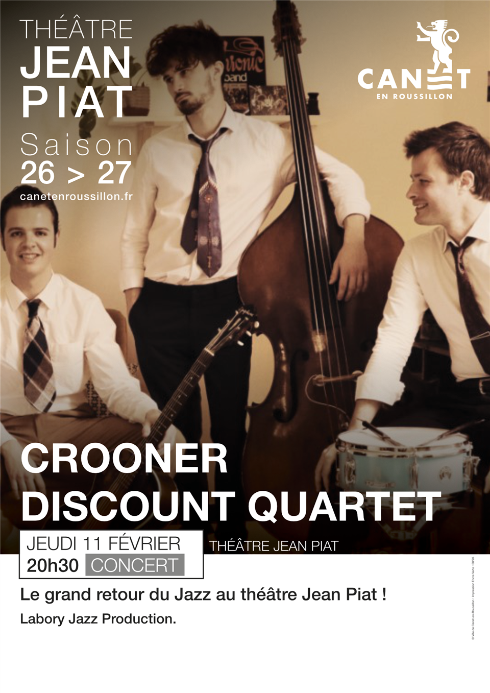 Crooner discount quartet