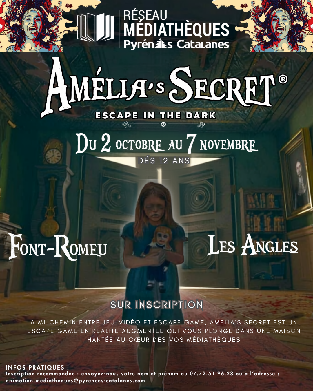 AMÉLIA’S SECRET ESCAPE IN THE DARK