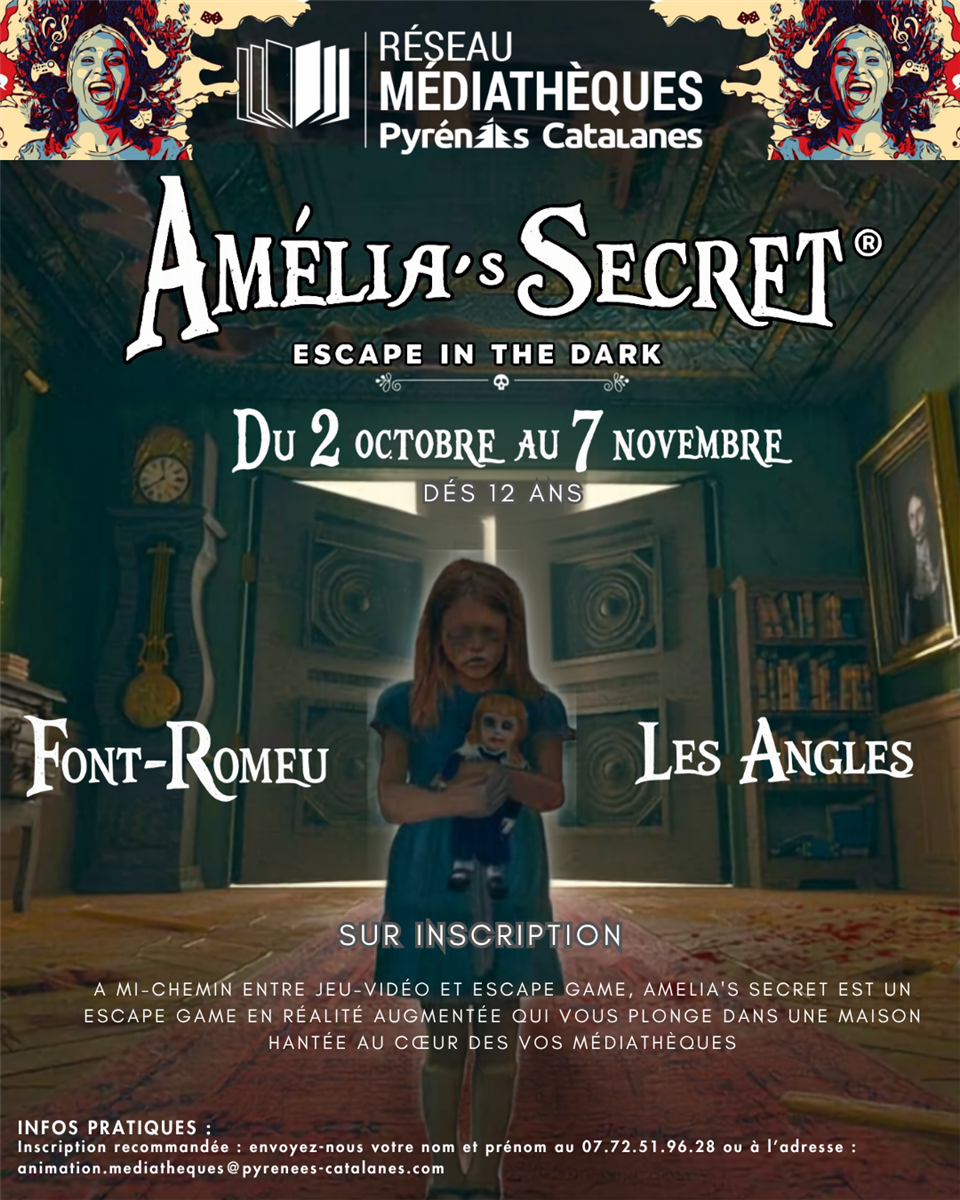 Amélia’s secret escape in the dark