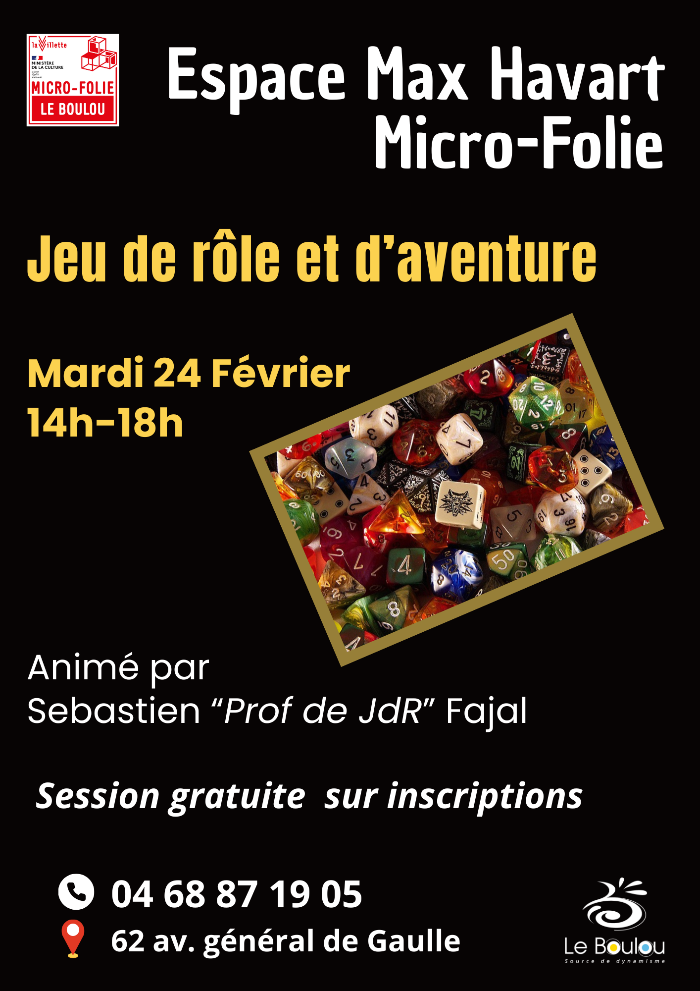 JEU DE RÔLE ET D'AVENTURE