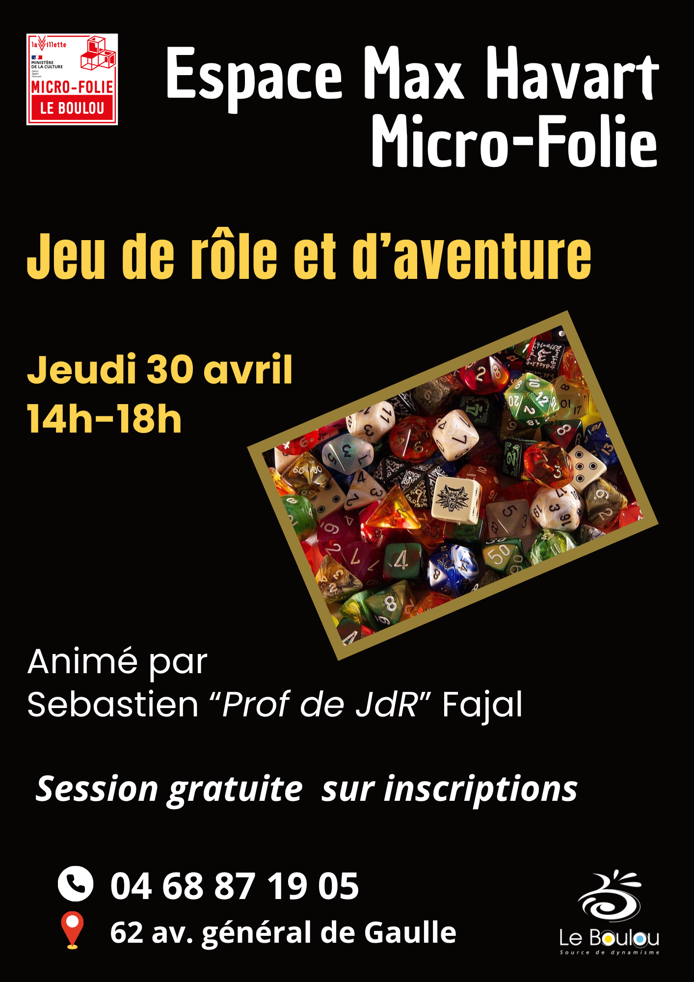 JEU DE RÔLE ET D'AVENTURE