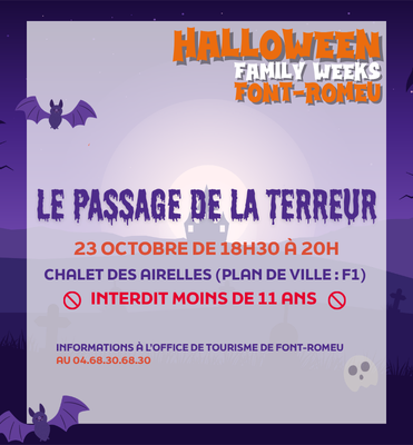 Le passage de la terreur - 23 octobre