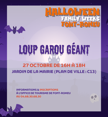 Loup garou géant - 27 octobre
