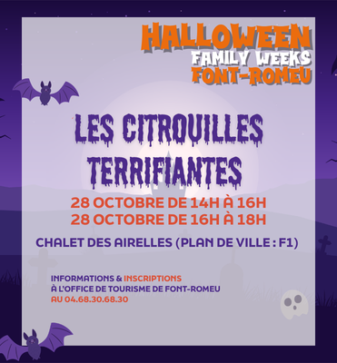 Les citrouilles terrifiantes - 28 octobre