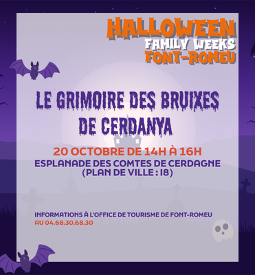 LE GRIMOIRE DES BRUIXES DE CERDANYA – 20 OCTOBRE