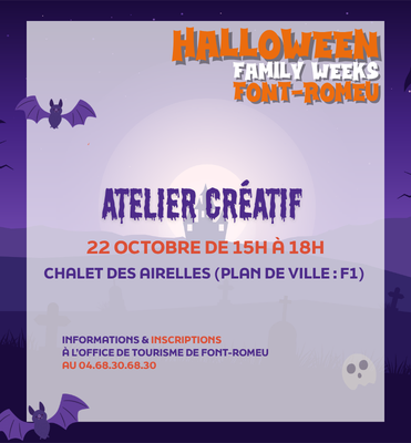 Atelier créatif - 22 octobre