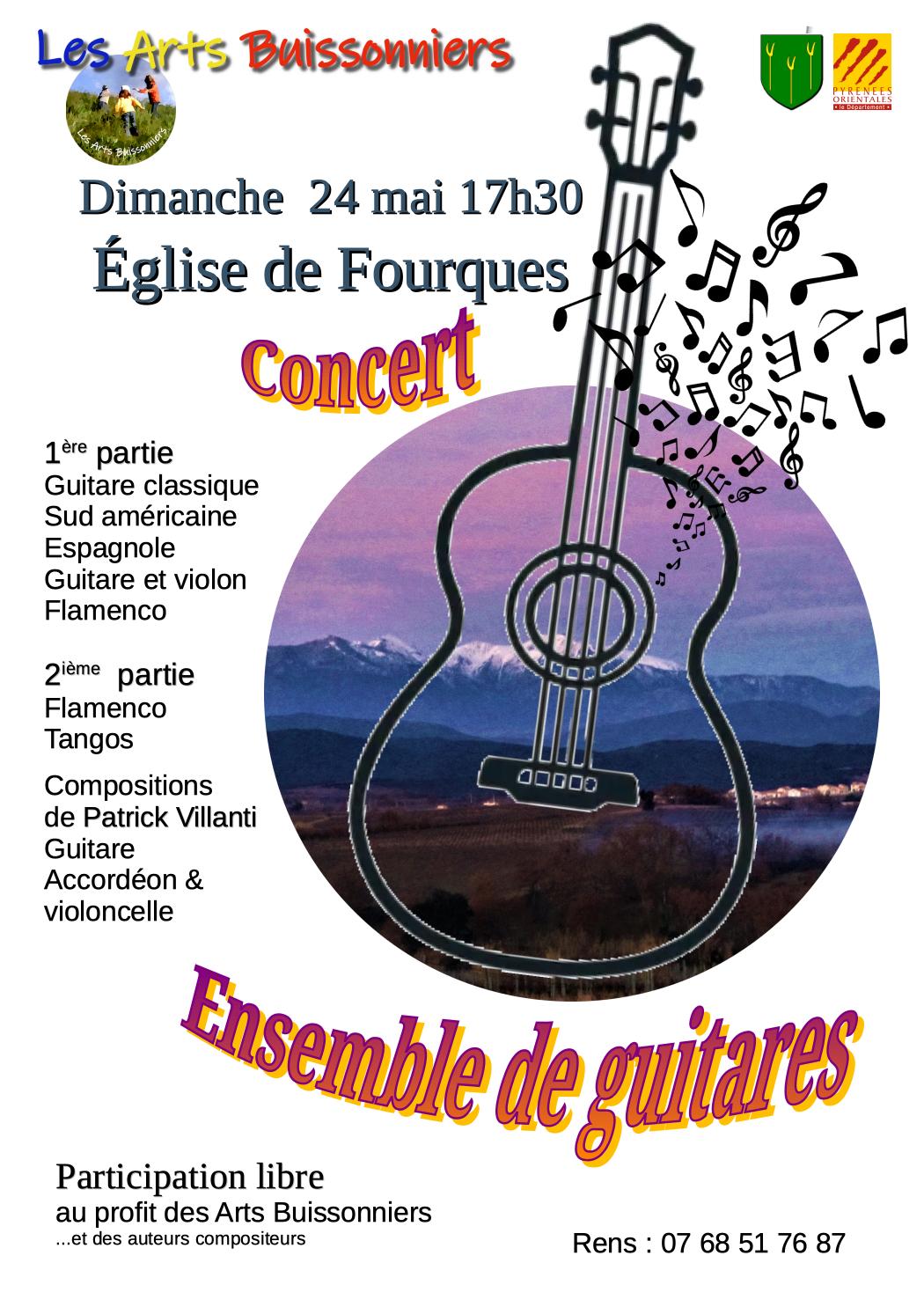 CONCERT ENSEMBLE DE GUITARES