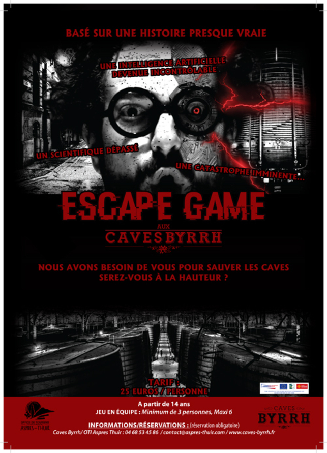 Caves byrrh - escape game