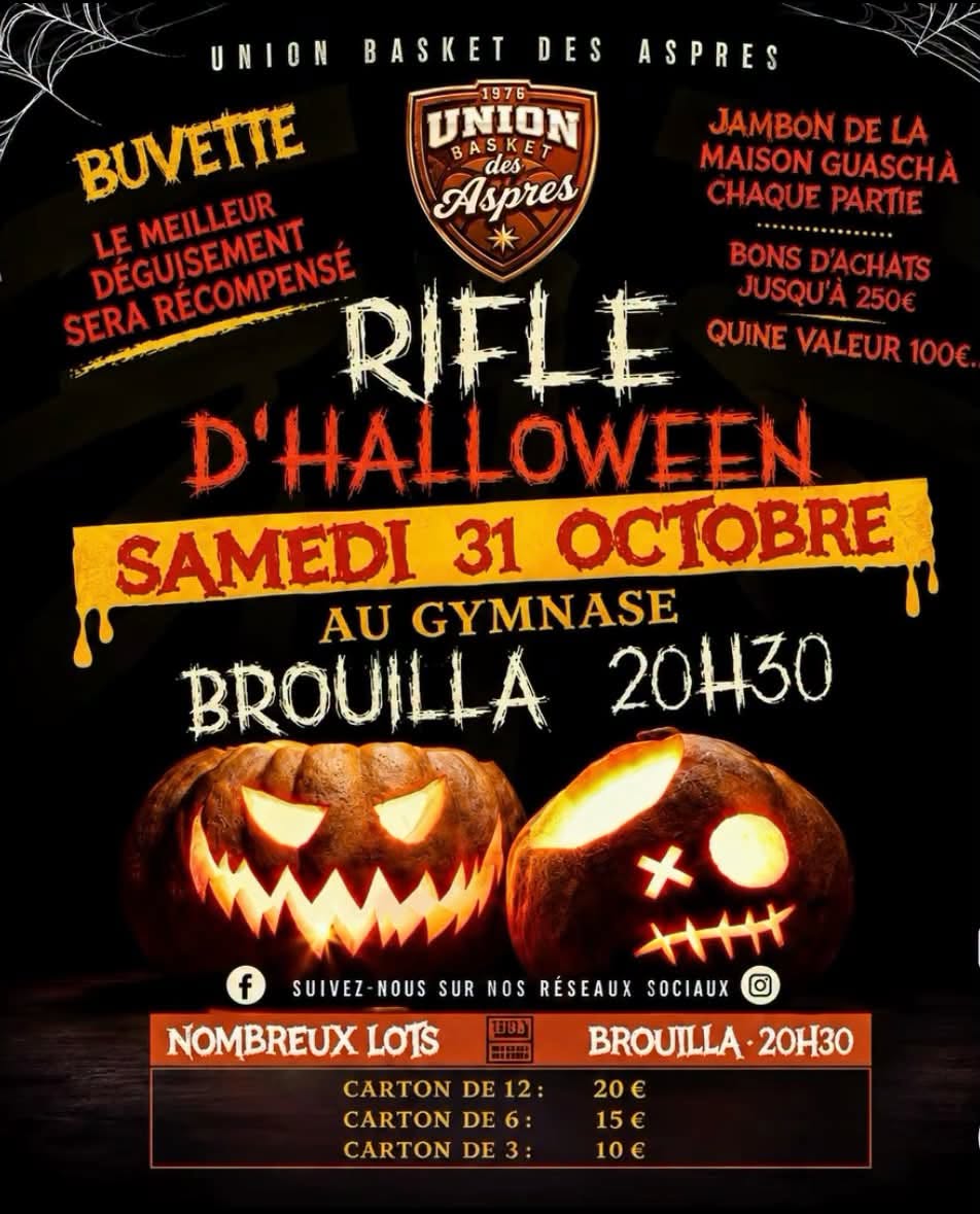 RIFLE D’HALLOWEEN