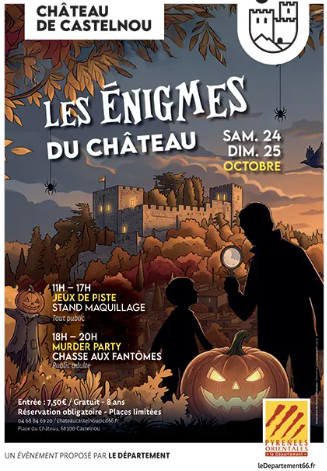 Château de Castelnou - les enigmes du château