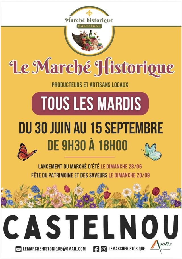 Le marché d’été - les mardis
