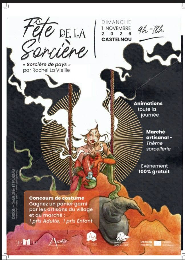 MARCHÉ HISTORIQUE DE CASTELNOU – FÊTE DES SORCIÈRES