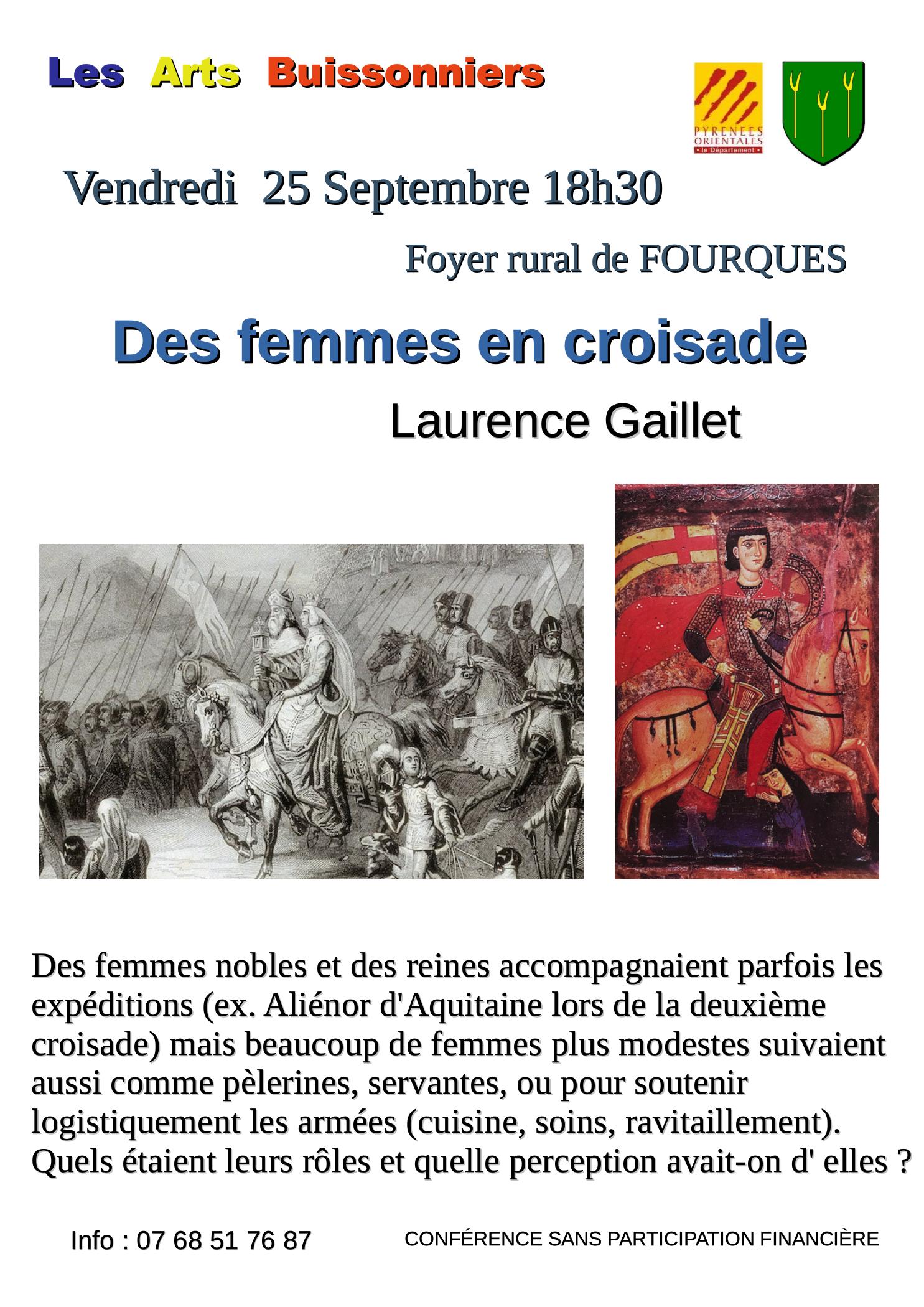 CONFÉRECE DES FEMMES EN CROISADE