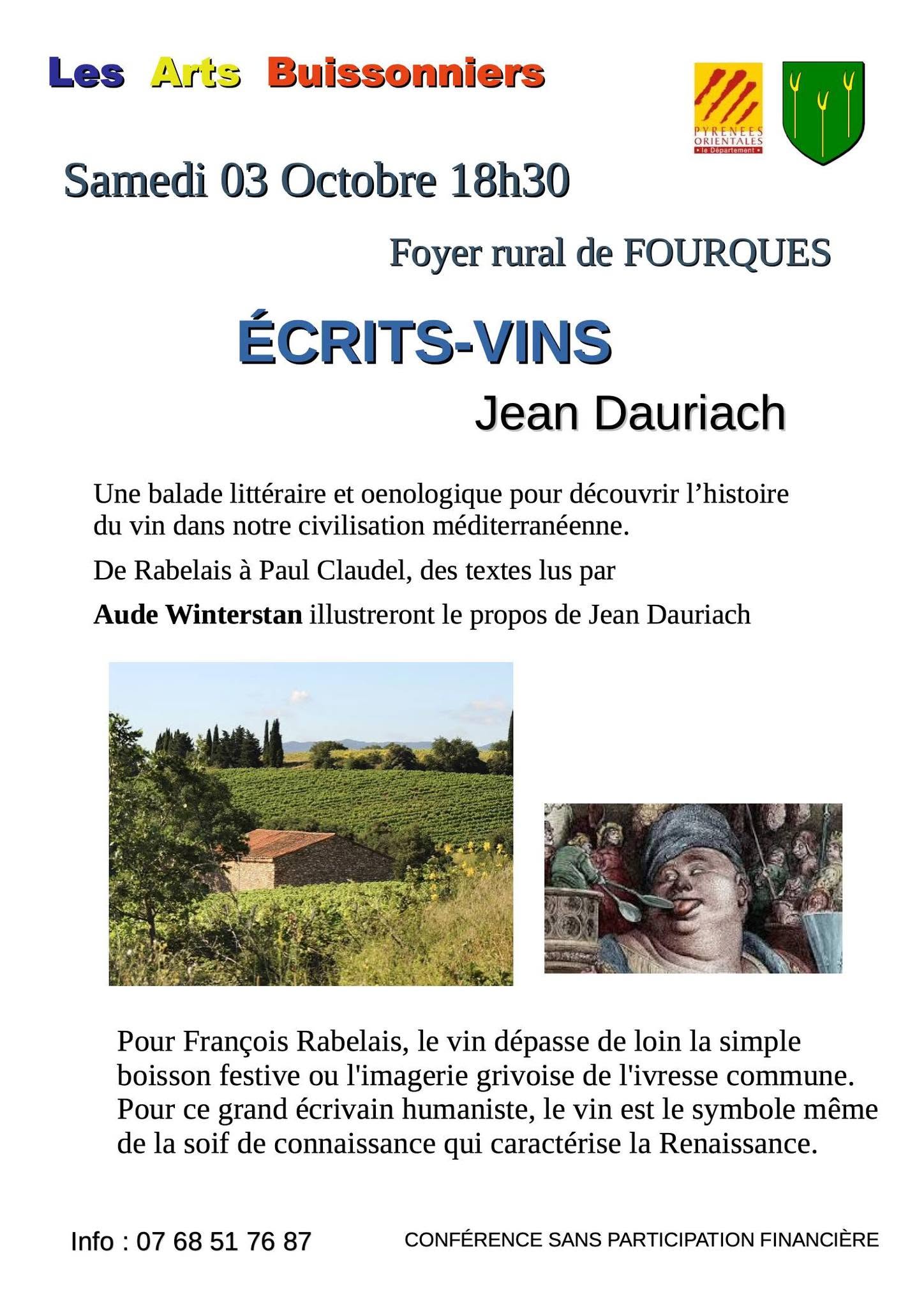 CONFÉRENCE ET BALLADE LITTÉRAIRE