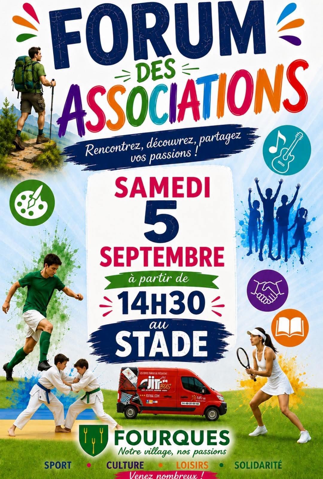 FORUM DES ASSOCIATIONS À FOURQUES 2026