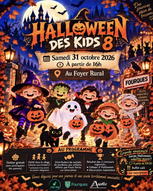 Halloween des kids