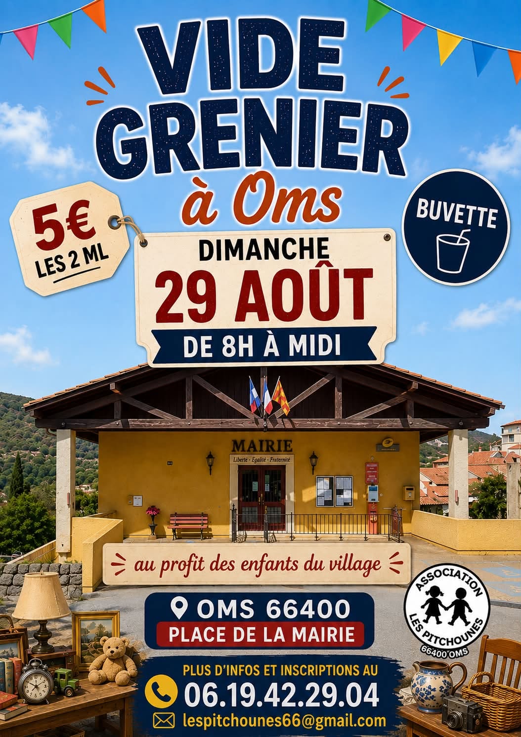 VIDE GRENIER À OMS