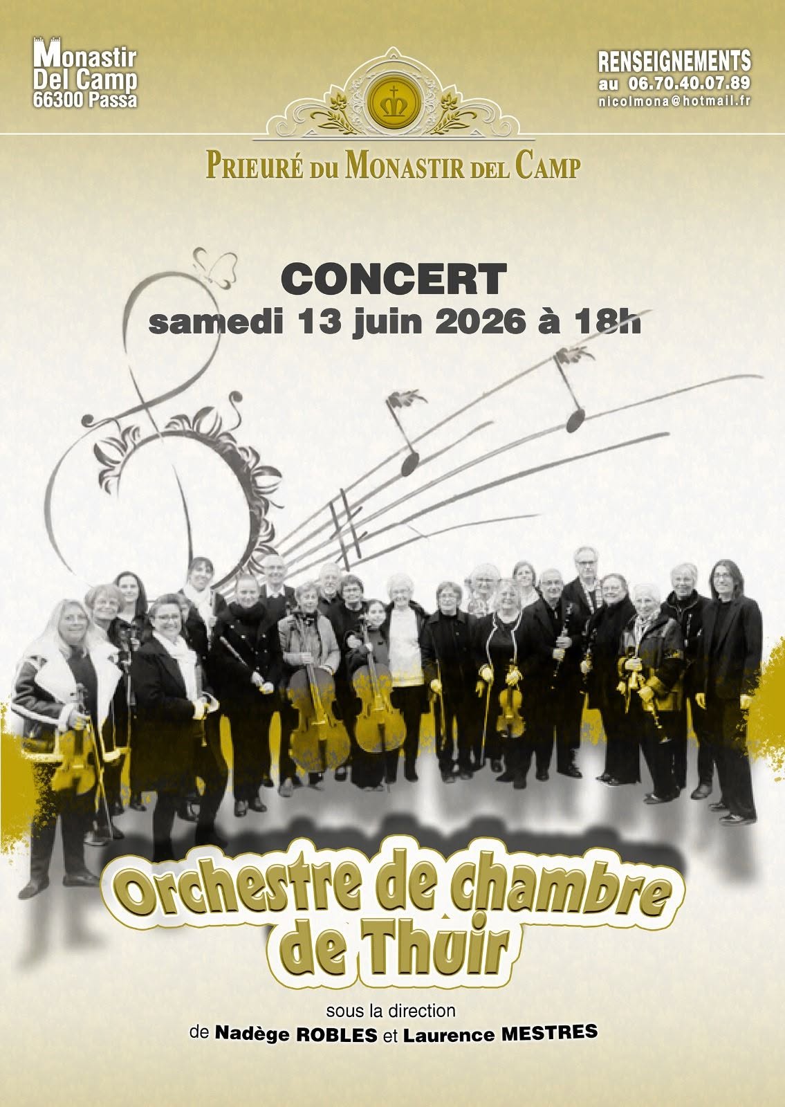 CONCERT ORCHESTRE DE CHAMBRE