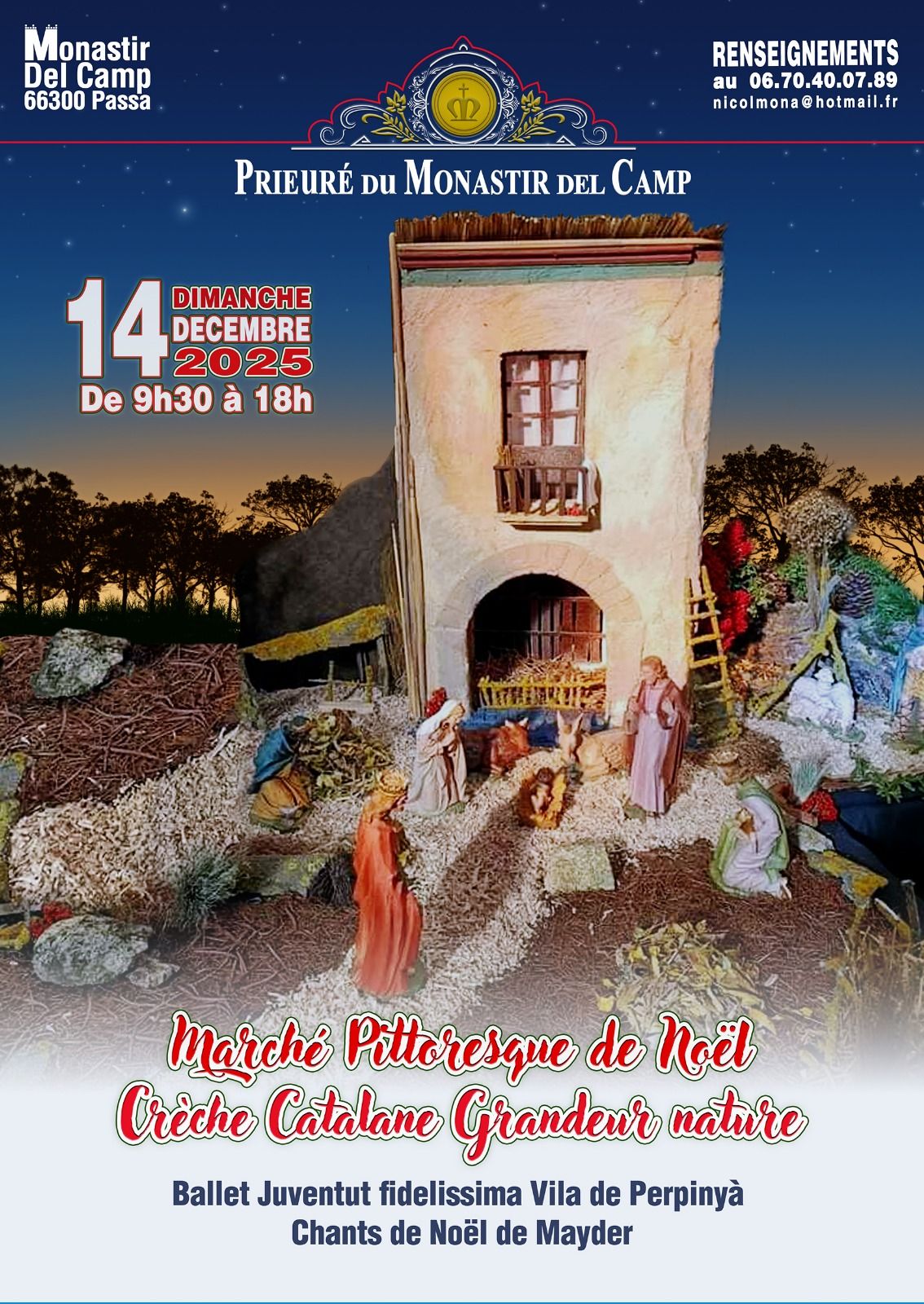 CRÈCHE CATALANE GRANDEUR NATURE