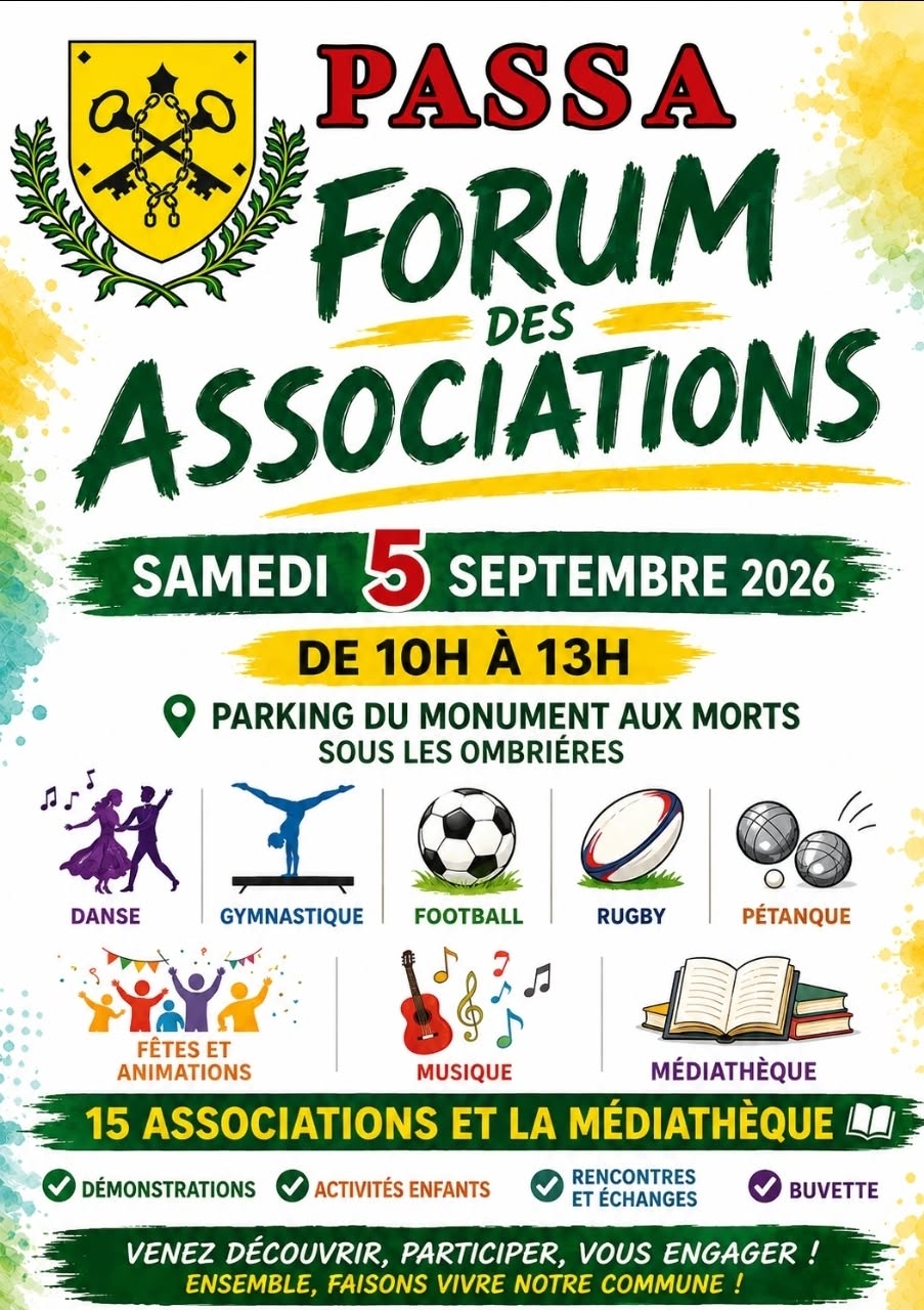 FORUM DES ASSOCATIONS A PASSA 2026