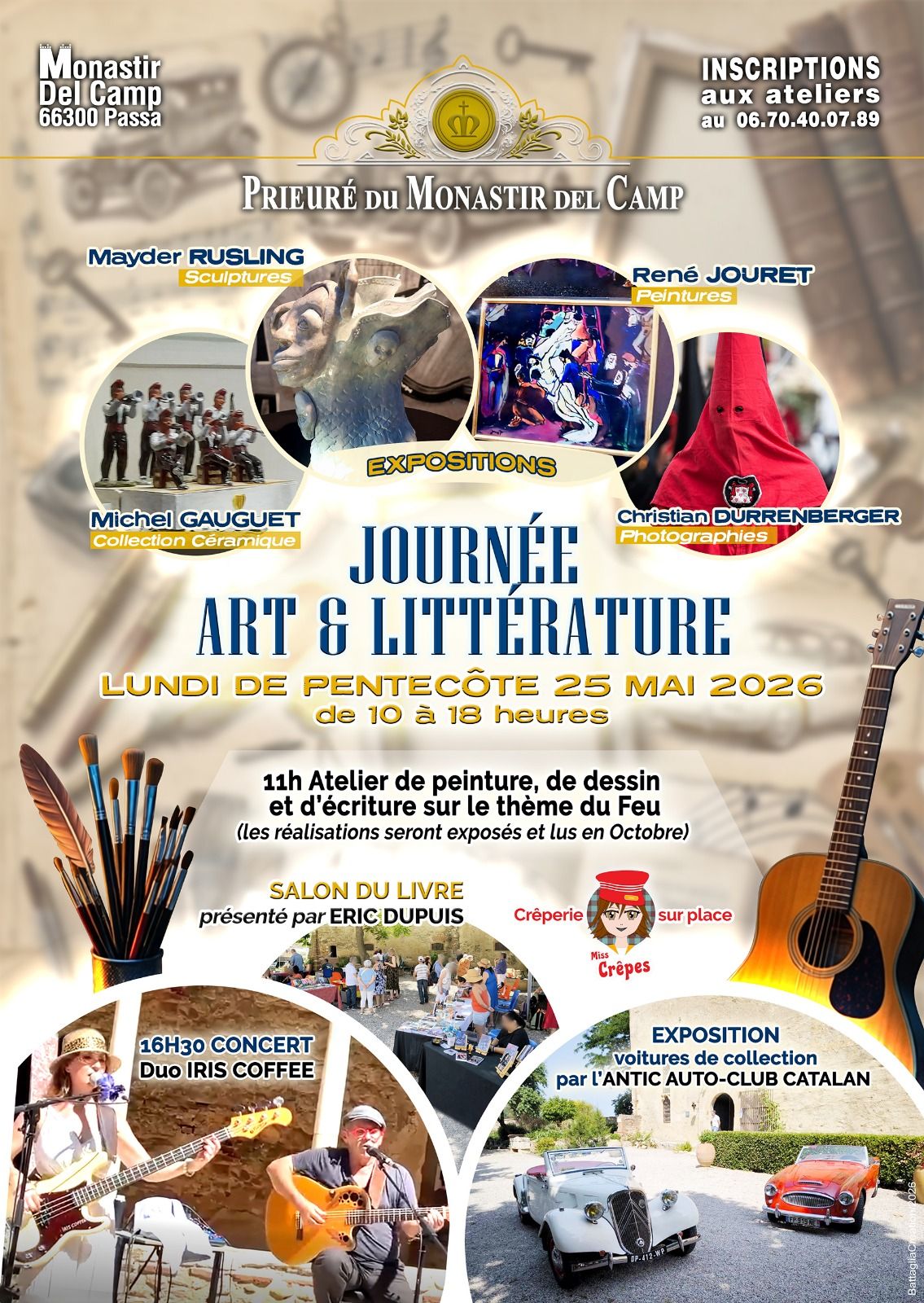 MONASTIR DEL CAMP – JOURNÉE ART ET LITTÉRATURE