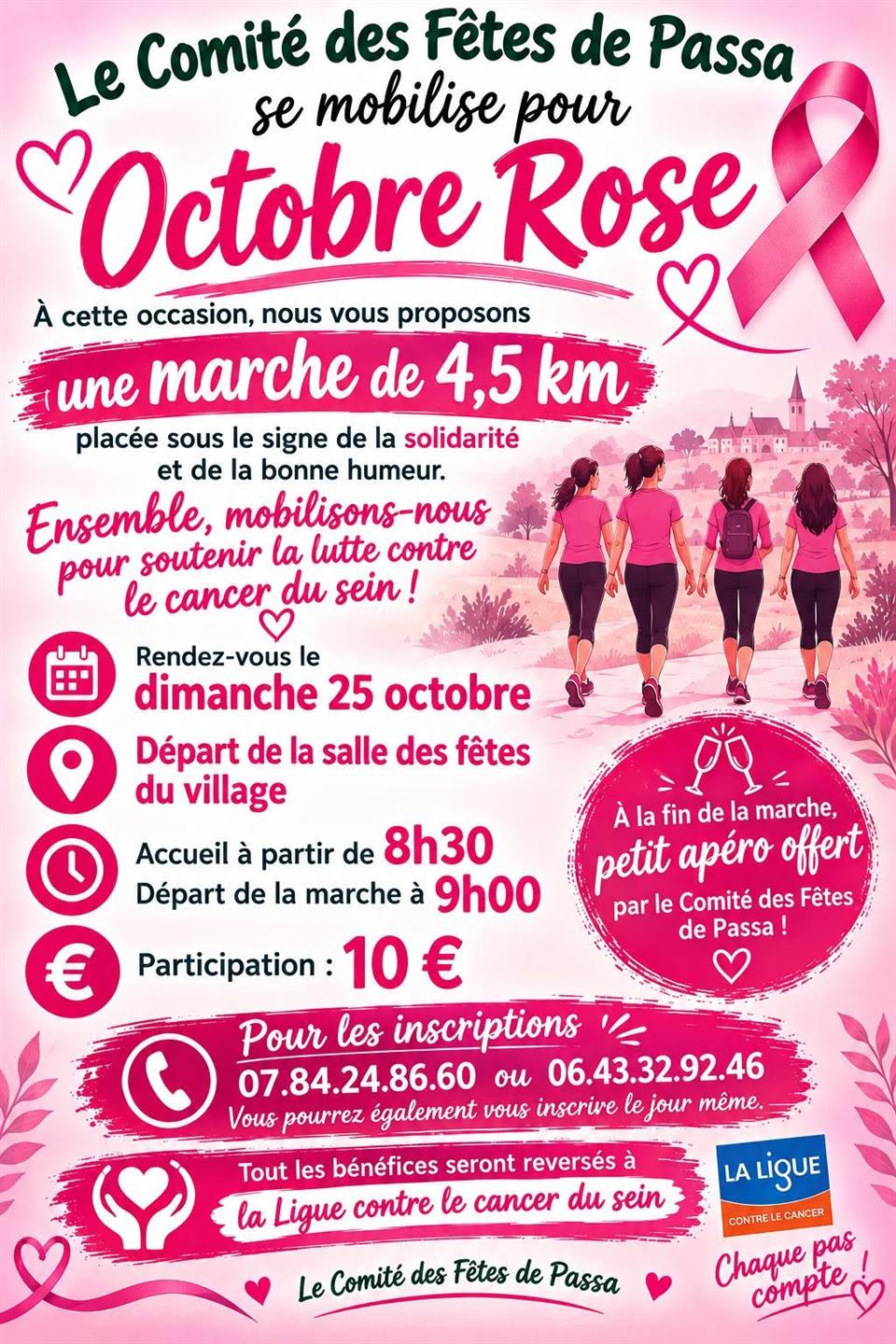 Marche solidaire - octobre rose