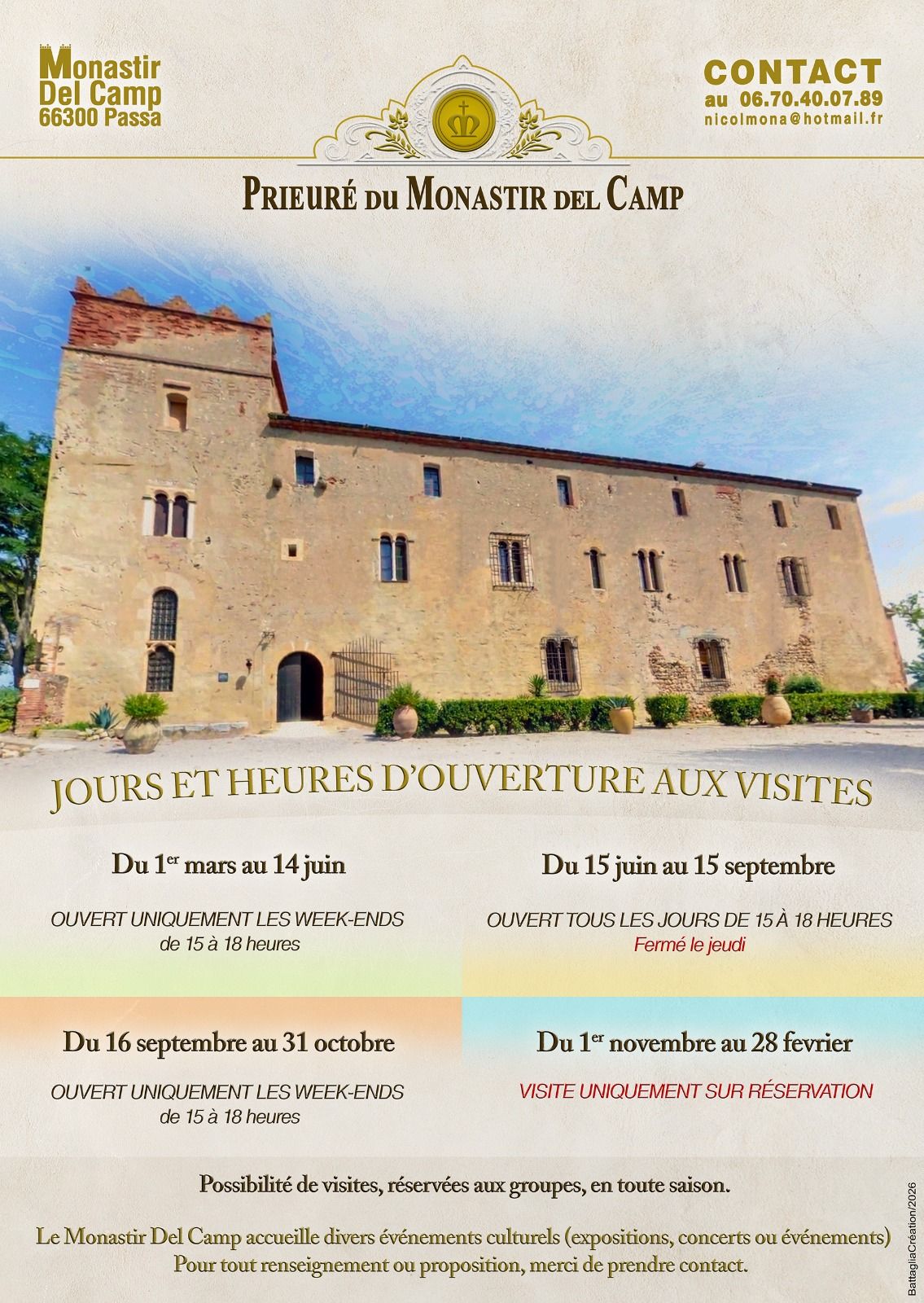 THÉÂTRE AU MONASTIR DEL CAMP