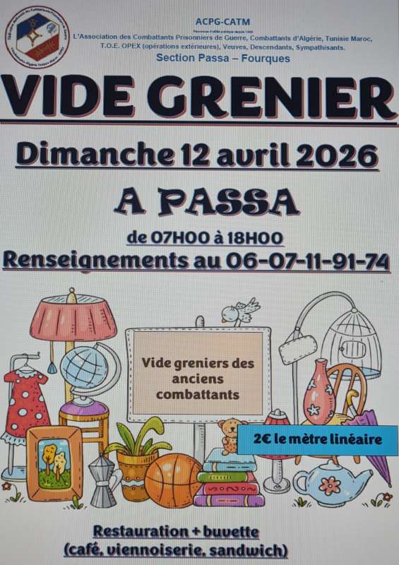 VIDE GRENIER DE PRINTEMPS