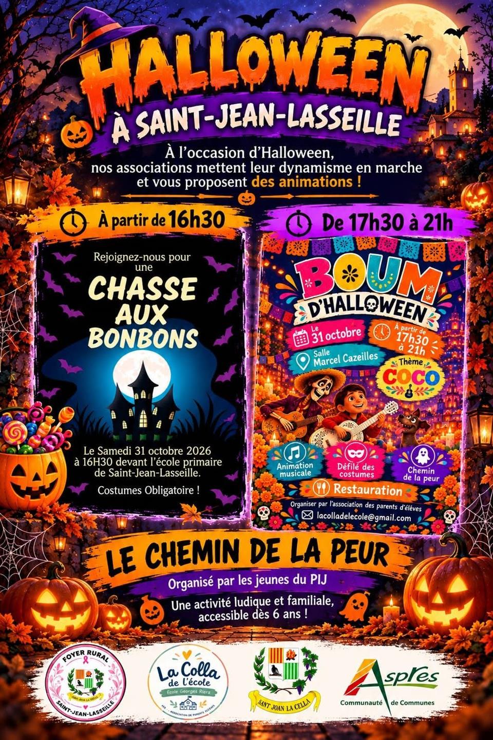 Halloween à Saint-Jean-Lasseille