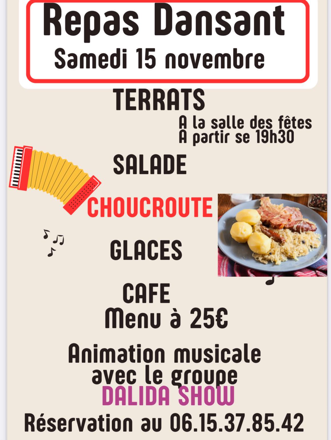 REPAS DANSANT