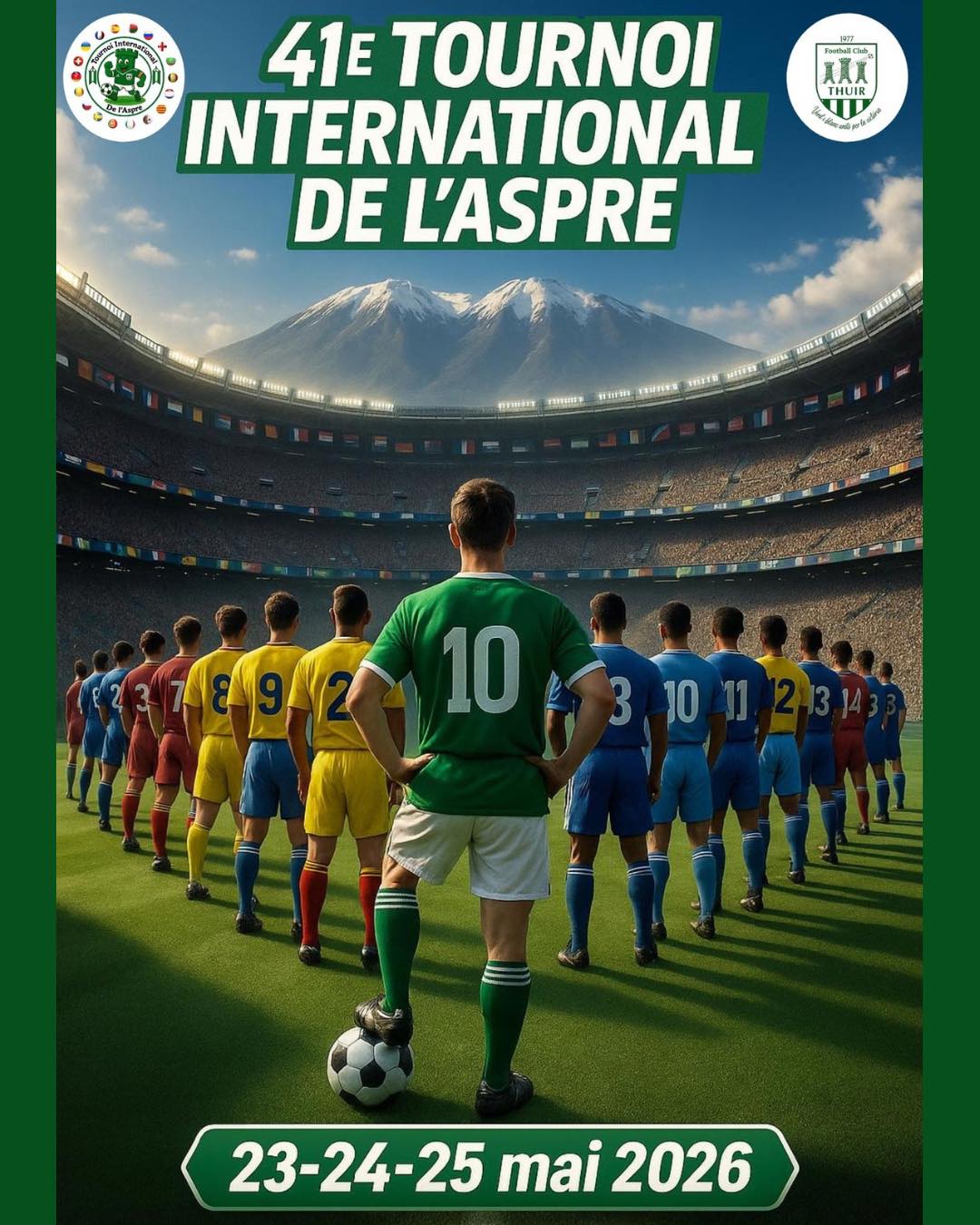 TOURNOI INTERNATIONAL DE L’ASPRE 41ÈME ÉDITION