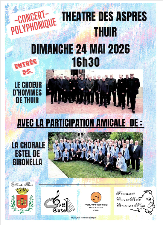 CONCERT POLYPHONIQUE AU THÉÂTRE DES ASPRES