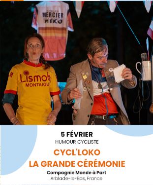 THÉÂTRE DES ASPRES -SAISON CULTURELLE 26/27 : CYCL&rsquo;LOKO