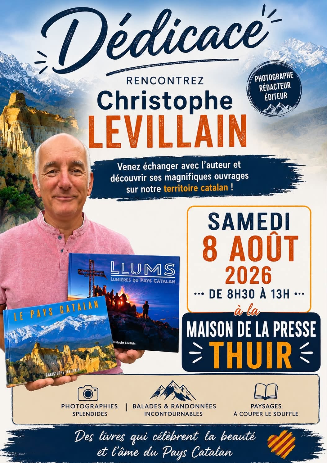 DÉDICACE CHRISTOPHE LEVILLAIN