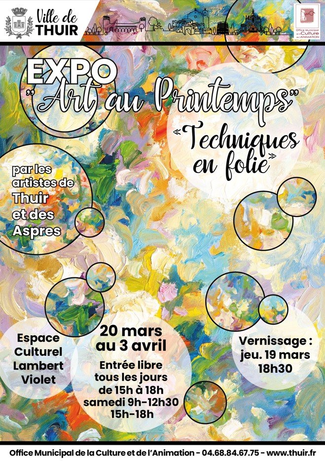 EXPOSITION ART AU PRINTEMPS