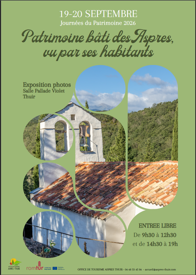 EXPOSITION PATRIMOINE BÂTI DES ASPRES VU PAR SES HABITANTS
