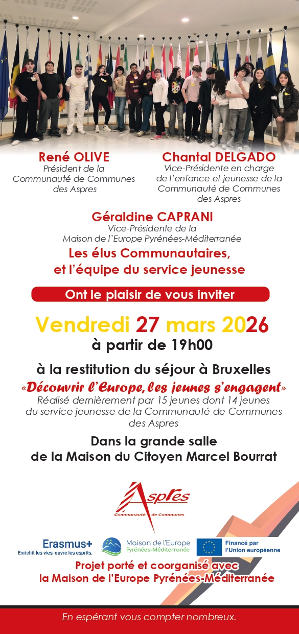 RESTITUTION DU SÉJOUR À BRUXELLES