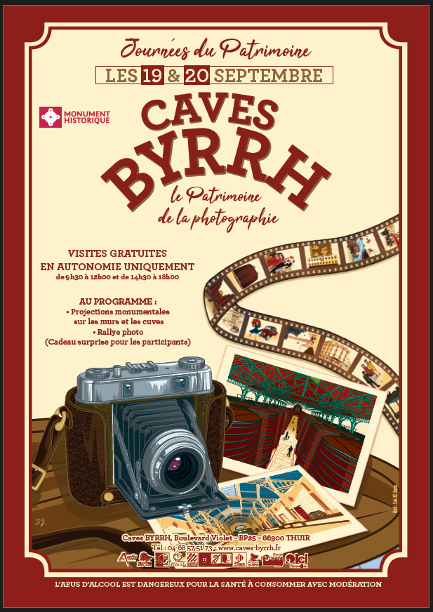 CAVES BYRRH – JOURNÉES DU PATRIMOINE 2026
