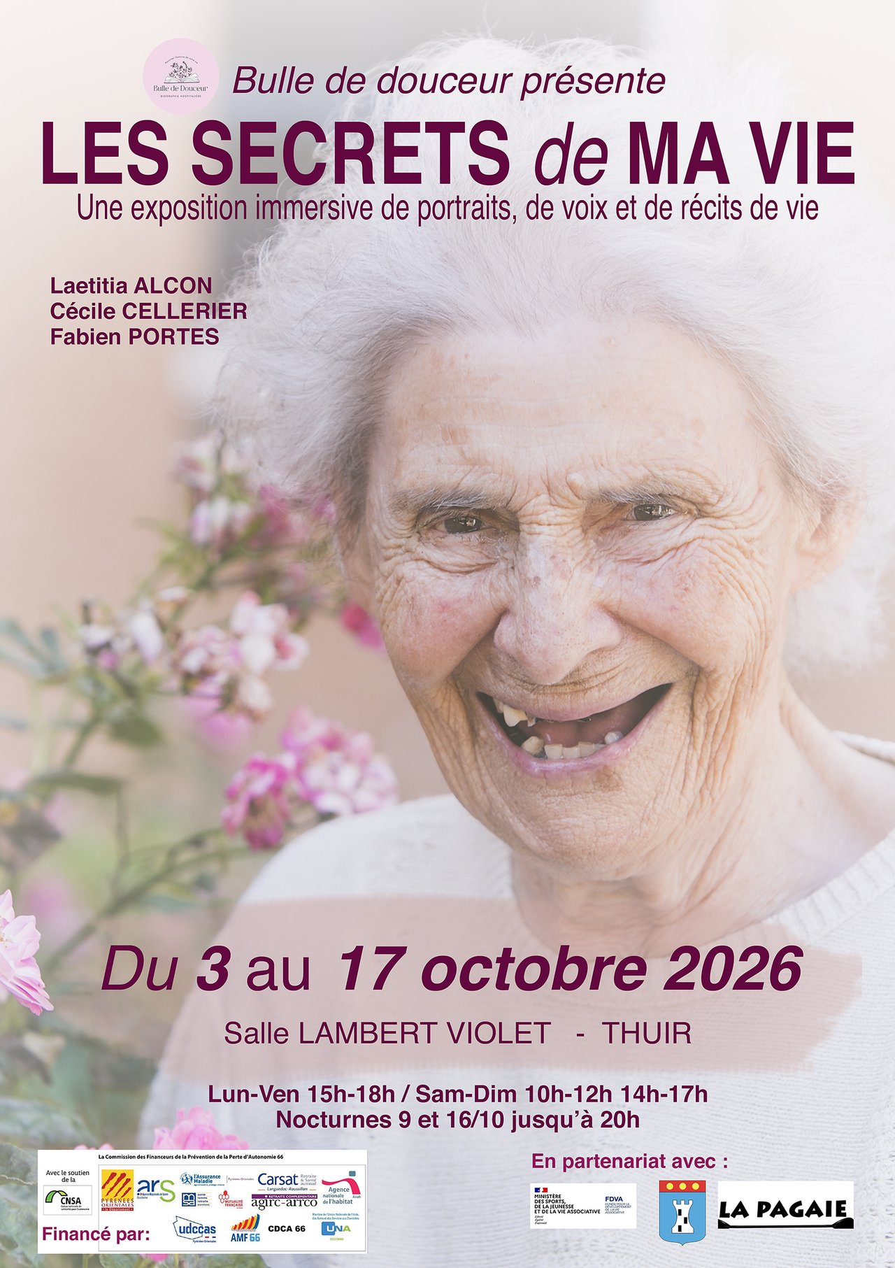 EXPOSITION LES SECRETS DE MA VIE